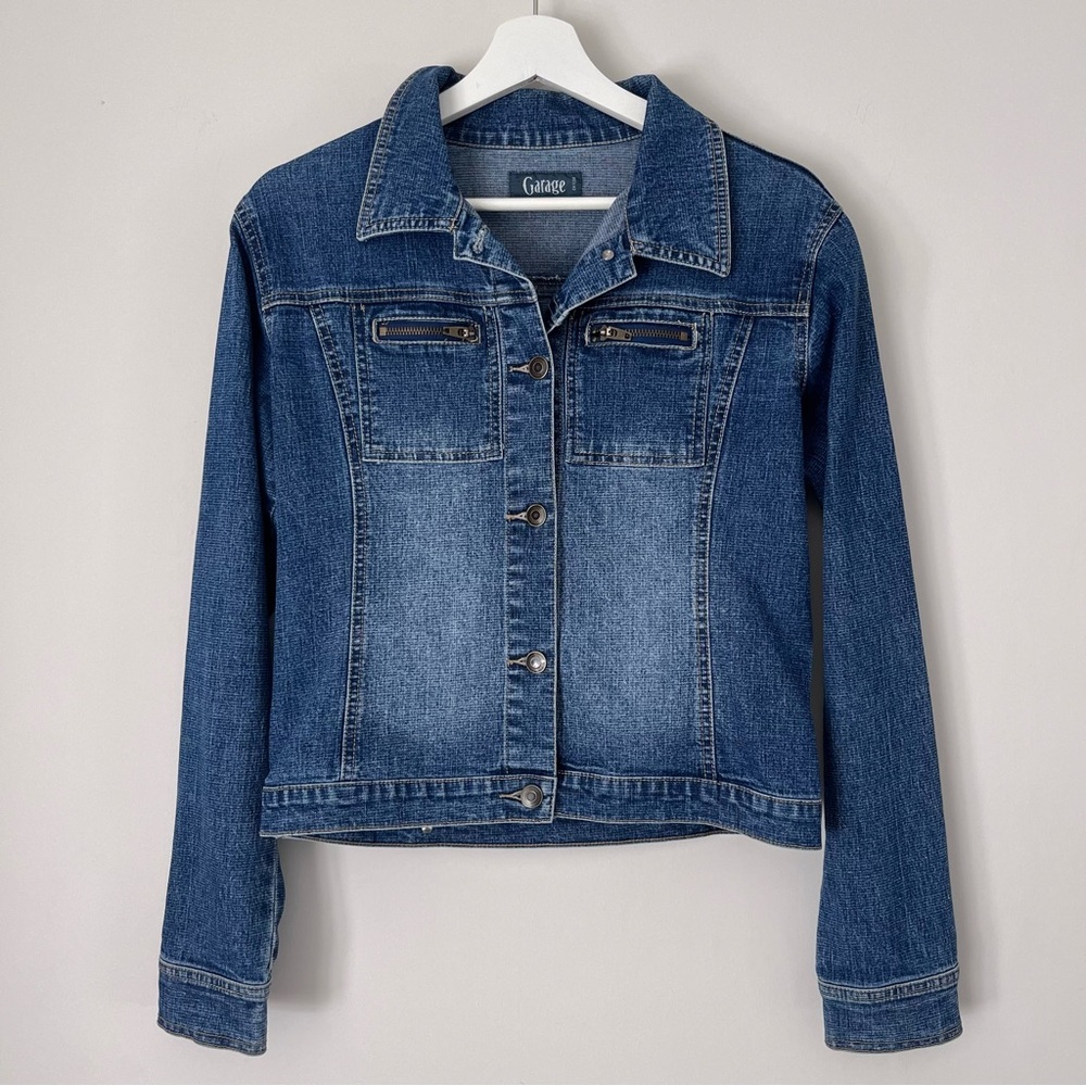 2000s Garage Blue Denim Jacket